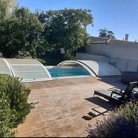 Maison Piscine A 3' De La Mer. Yves Exterior photo