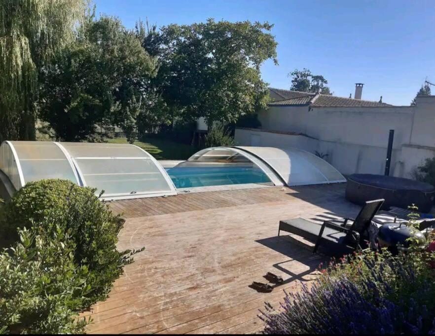 Ferienhaus Maison Piscine A 3' De La Mer. Yves